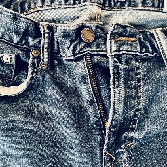 Banana Republic Slim Men’s Jeans Dark Blue Waist Sz32 /30 - Picture 7 of 11